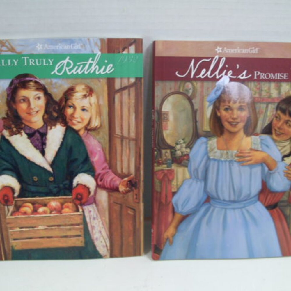 4 New American Girl Paperback Books Nellie Ruthie Ivy and Julie - Picture 2 of 3